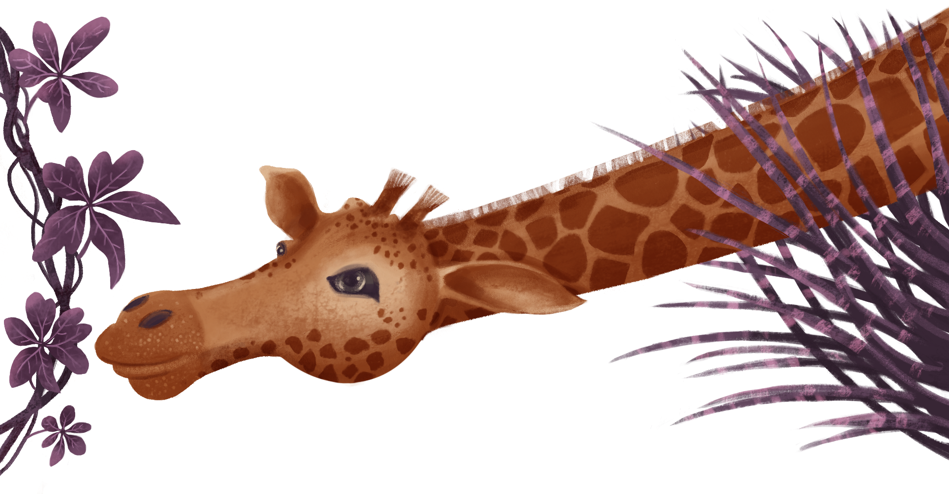 Giraffe character by Ewelina Szymanska